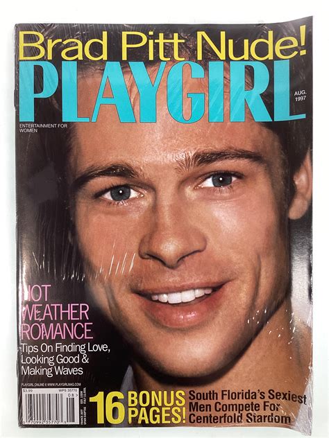 brad pitt nude leak|Brad Pitt Once Sued ‘Playgirl’ Over Leaked Nude Photos